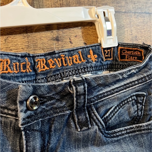 ♥️Host Pick♥️Rock Revival Charlotte flare jeans - Picture 4 of 4